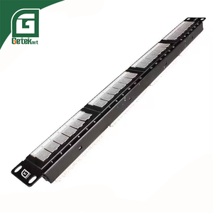 GETEKnet 24 puertos panel de conexión 24 puertos RJ45 UTP CAT 6 red Ethernet Lan panel de conexión Cat6 Cat6A panel de conexión - Product Image 4