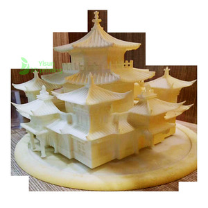 Servicios de impresión 3D SLA Resina ABS Dibujos 3D STL STP Modelo de construcción de obras de arte arquitectónico Mecanizado rápido de prototipos - Product Image 1