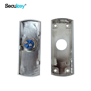 Interruttore di rilascio della porta con pulsante di uscita in alluminio senza contatto di uscita/COM per sistema di controllo accessi - Product Image 6