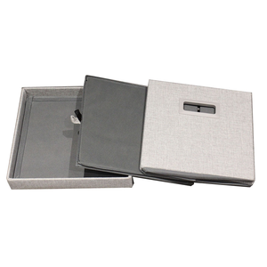 מודרני אחסון מתקפל קוטוומן בד דקורטיבי מתקפל קופסאות אחסון בגדים וצעצועים - Product Image 3