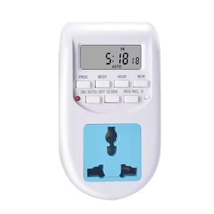 Timer digitale interruttore del tempo con presa Regno Unito EU settimanale programmabile elettronico digitale interruttore Timer Display LCD 220V 50Hz 10A - Product Image 1