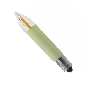 ฝาครอบสีเขียว T10 T20 T15แนวตั้งประหยัดพลังงานหลอดไฟ LED 0.3W 0.5W E10 E14ตกแต่งวันหยุดคริสต์มาส - Product Image 4