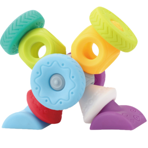 High Quality Children <strong>Put</strong> <strong>Together</strong> Soft Rubber Building Blocks Set Silicone Educational <strong>Toy</strong> Set 13pcs - Product Image 4