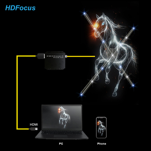 65cm <strong>Computer</strong> Interactive 3D Hologram Fan HDMI INPUT Holographic Projector with HDMI Synchronization 3d Fan for Advertising - Product Image 1