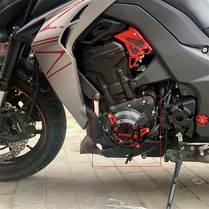 Z1000ためフィットZ1000SX NINJA1000 2010-2019オートバイのcncエンジンカバーステータケースクラッシュプロテクタースライダーガード落下protectio - Product Image 6