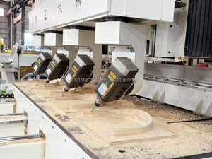 Solid Wood CNC 5 Axis Gantry Machining <strong>Center</strong> <strong>4</strong> Independent Spindles High-Accuracy 5-Axis Wood Carving System Multi-Spindle - Product Image 3