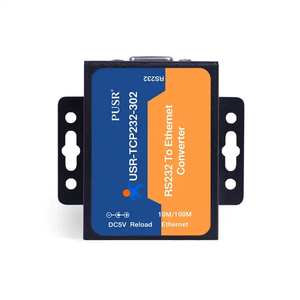 Convertidor serial de webage integrado, convertidor RS232 a Ethernet, compatible con DNS DHCP, TCP IP, 1 unidad - Product Image 2