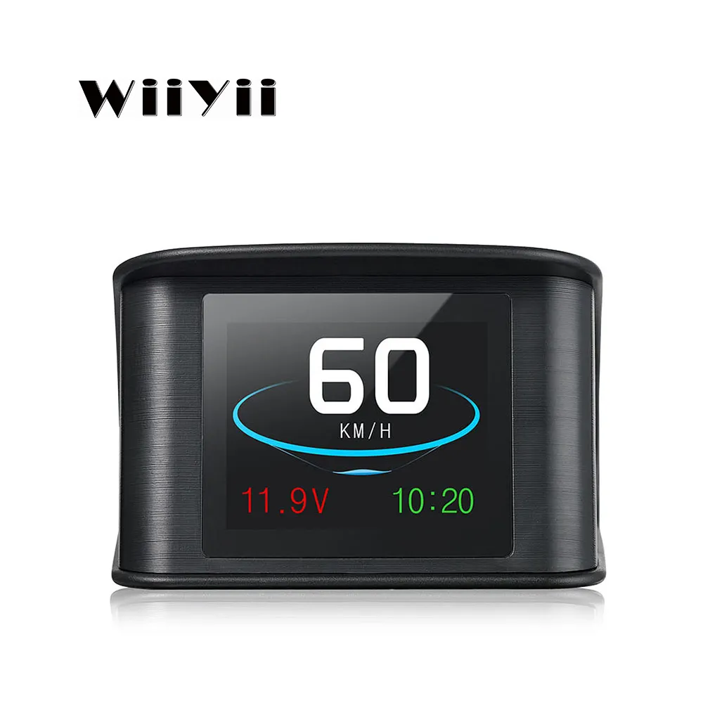 Auto diagnostic tool T600 HUD GPS Speed Display universal digital speedometer for car from manufacturer