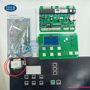 KH174001A tam otomatik endüstriyel çamaşır makinesi jetonla çalışan tarama kodu ödeme bilgisayar anakartı kontrol ekranı