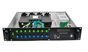光アンプEDFA WDM 8/16/32ポート19dbm ~ 23dbm FTTH & CATV 4G/3G/5GネットワークPOE対応 - Product Image 4