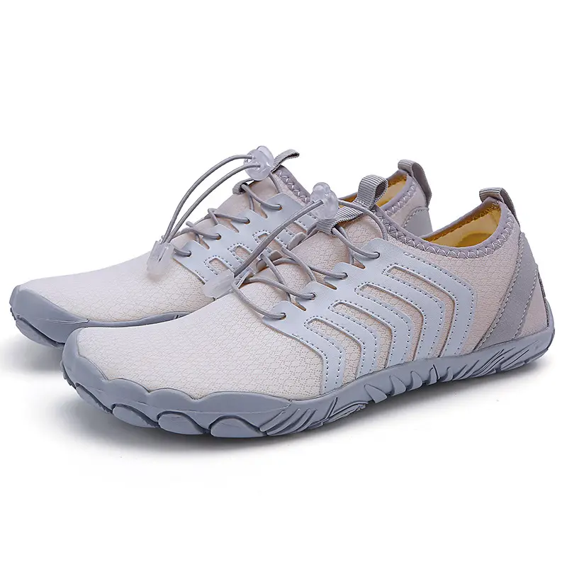 Herren schnell trocknende Wasserschuhe rutschfest Meerfang minimalistische Fitness-Wanderschuhe Barfuß Null-Steiger-Schuhe