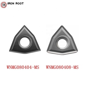 Herramienta de torneado y corte de torno CNC, insertos de carburo de tungsteno tipo WNMG0804-HS de recubrimiento PVD - Product Image 4