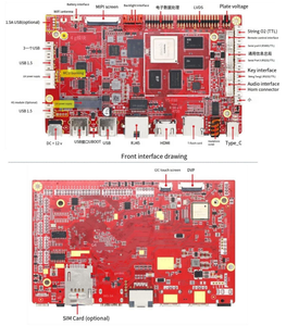 Лидер продаж, торговый автомат Android board RK3288 с 2 г ОЗУ 8 г ПЗУ, верхний контроллер для торговых автоматов