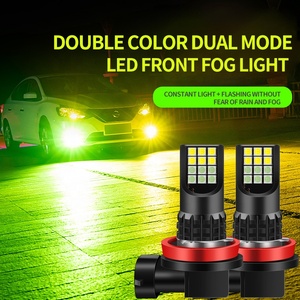 โคมไฟตัดหมอกหน้าอัตโนมัติ, H7 9005 9006หลอดไฟ LED H11 H8ปกติแฟลชรถยนต์ไฟตัดหมอก - Product Image 3