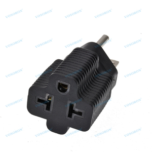 4-in-1 15 Amp to 20 Amp T Blade <strong>Adapter</strong> - 6-15P to 5-20R, 6-15R, 6-20R Power <strong>Adapter</strong> - Product Image 4