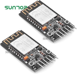 ESP8266 WiFi modülü, ESP-12S WiFi seri modülü kurulu, kablosuz verici uzaktan Port ağ geliştirme kurulu Arduino için