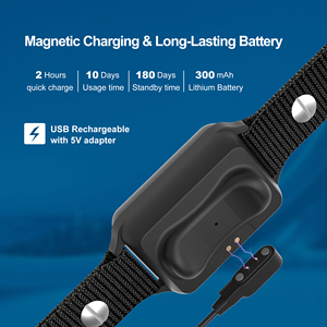 <span class=keywords><strong>Collar</strong></span> antiladridos para perros, recargable IP68, resistente al agua, vibración automática y ajustable, sin golpes - Product Image 5