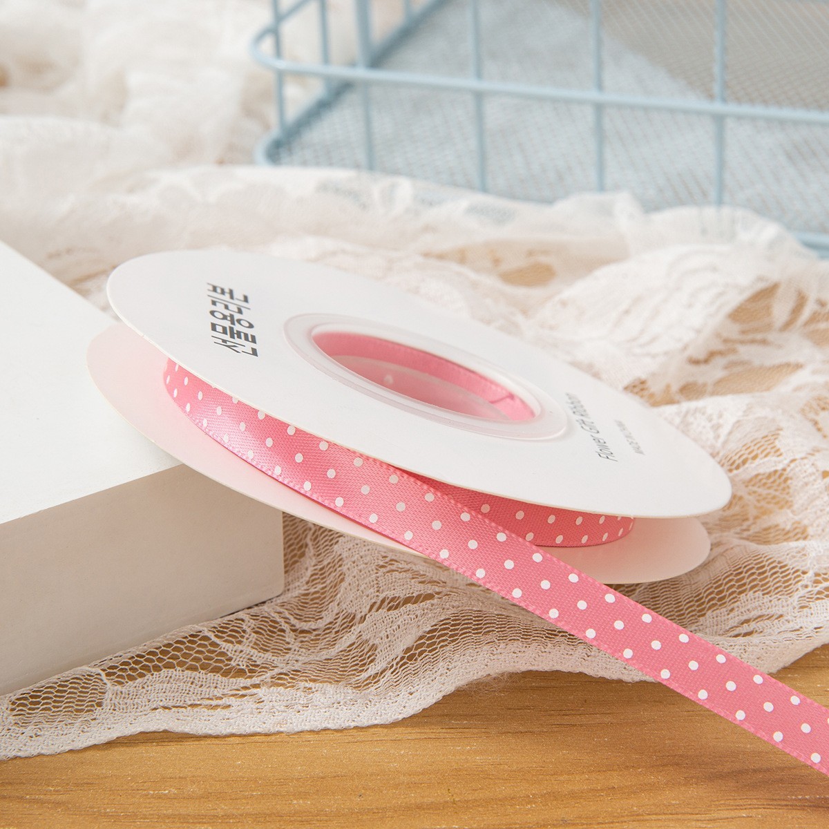 3-strawberry pink(1cm*100yards)