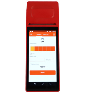 NFC считыватель кредитных карт считыватель QR-кодов портативный pos-аппарат ручной pos-терминал термопринтер - Product Image 1