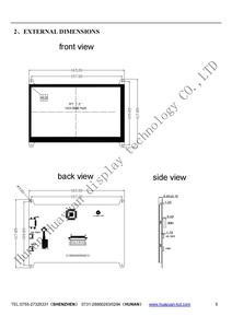 Himbeer Pi 7 Zoll TFT LCD-Monitor HDM-I-Display-Modul 1024x600 mit oder ohne CTP USB-Touchscreen - Product Image 6