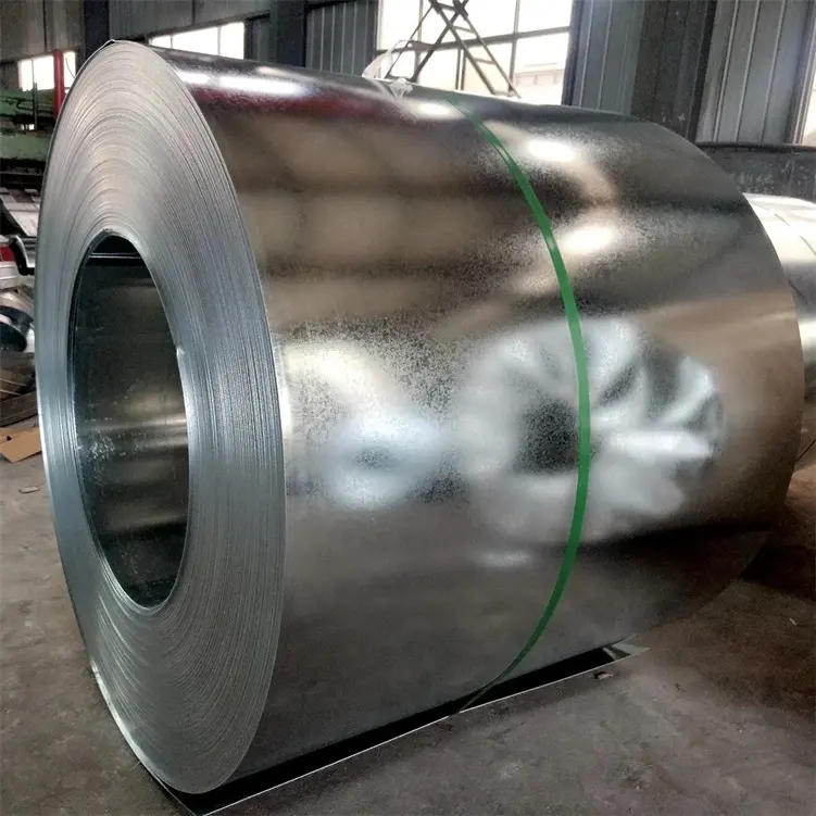 Dx51d Z275 bobines d'acier de revêtement de zinc en acier galvanisé bobine de tôle pour plaque de toiture