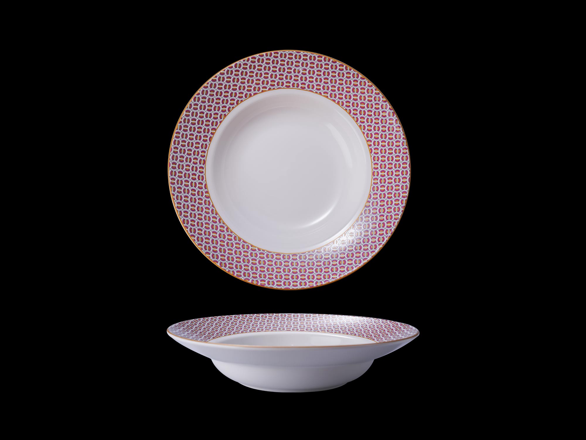 Plato hondo de 10.75 pulgadas