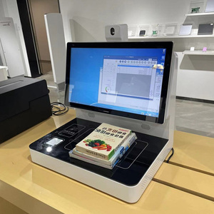 Lettore di postazioni di lavoro per il libro della biblioteca con scheda Rfid integrato per Computer con Touch Screen - Product Image 1