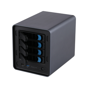 4 Bay NAS ปรับแต่งได้อย่างเต็มที่ขั้นสูงเราเตอร์มินิเซิร์ฟเวอร์เดสก์ท็อปพีซี CPU i5-10210U i7-10710U 2x SSD 4x HDD 4x LAN - Product Image 3