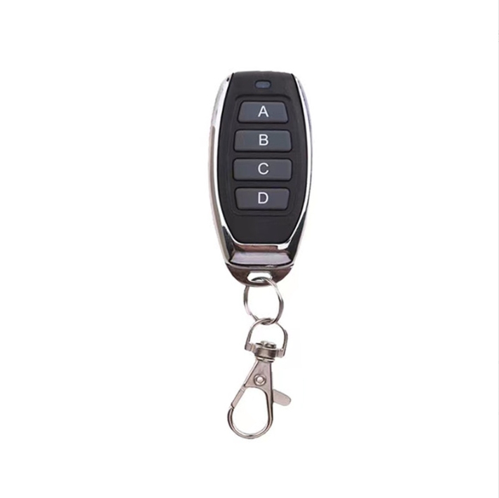 Black RF remote control