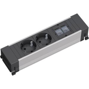 Power <strong>Frame</strong> 2xUTE 2xCAT5e short, power strip (94691095947)