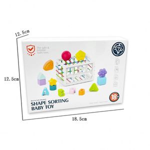 Educational Infant Toy <strong>Shape</strong> <strong>Sorting</strong> Baby Sensory Learning Color <strong>Shape</strong> <strong>Sorting</strong> Toys - Product Image 3