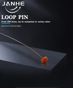 5インチループロックピンストリングピンプラスチック安全黒ループロックタグピン - Product Image 6