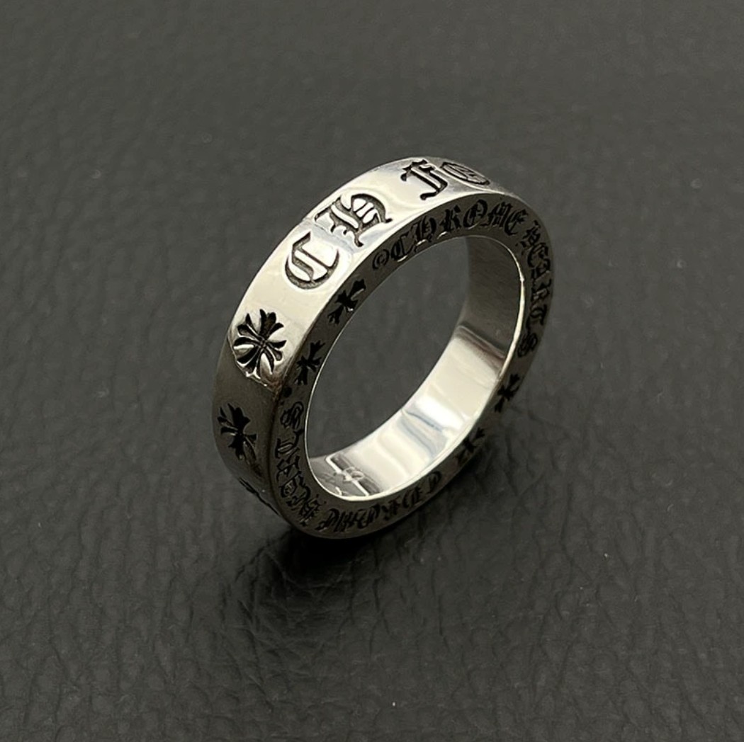 Anillo corazón eterno plateado