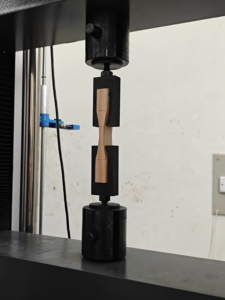 Equipo de prueba de alta precisión-Máquina de prueba universal electrónica controlada por microordenador 10 KN para tablero artificial