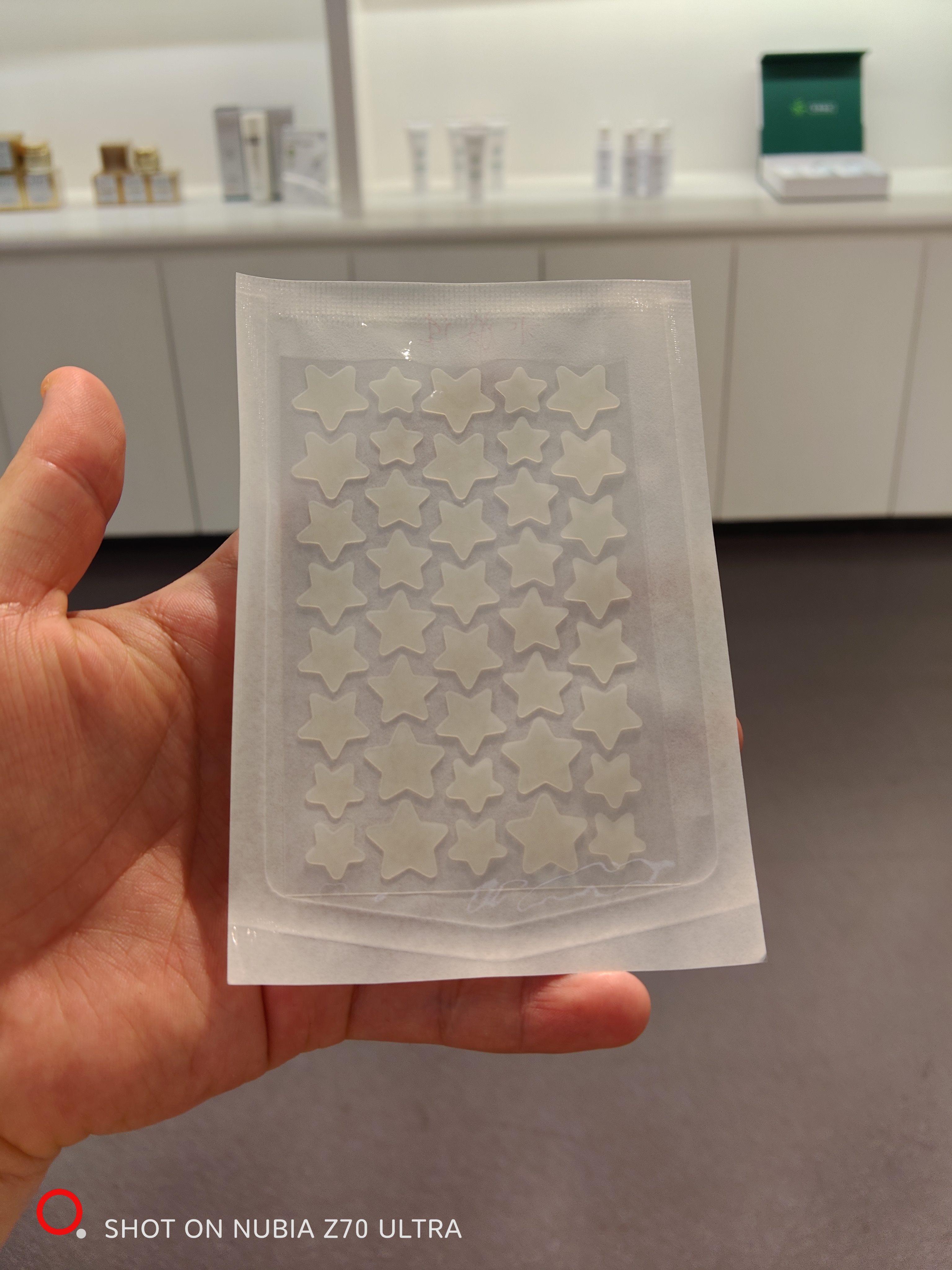 40 transparent acne patches