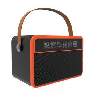 双麦克风显示歌词卡拉ok派对扬声器户外家用多功能蓝牙扬声器，带电源-电池 - Product Image 2