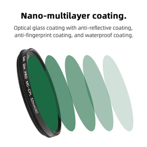 GiAi 3 in 1 52mm <strong>Camera</strong> Lens CPL <strong>Filter</strong> Combo Coated <strong>Circular</strong> <strong>Polarizer</strong> Lens With Clip Clap Phone Accessory for Mobile Phone - Product Image 5