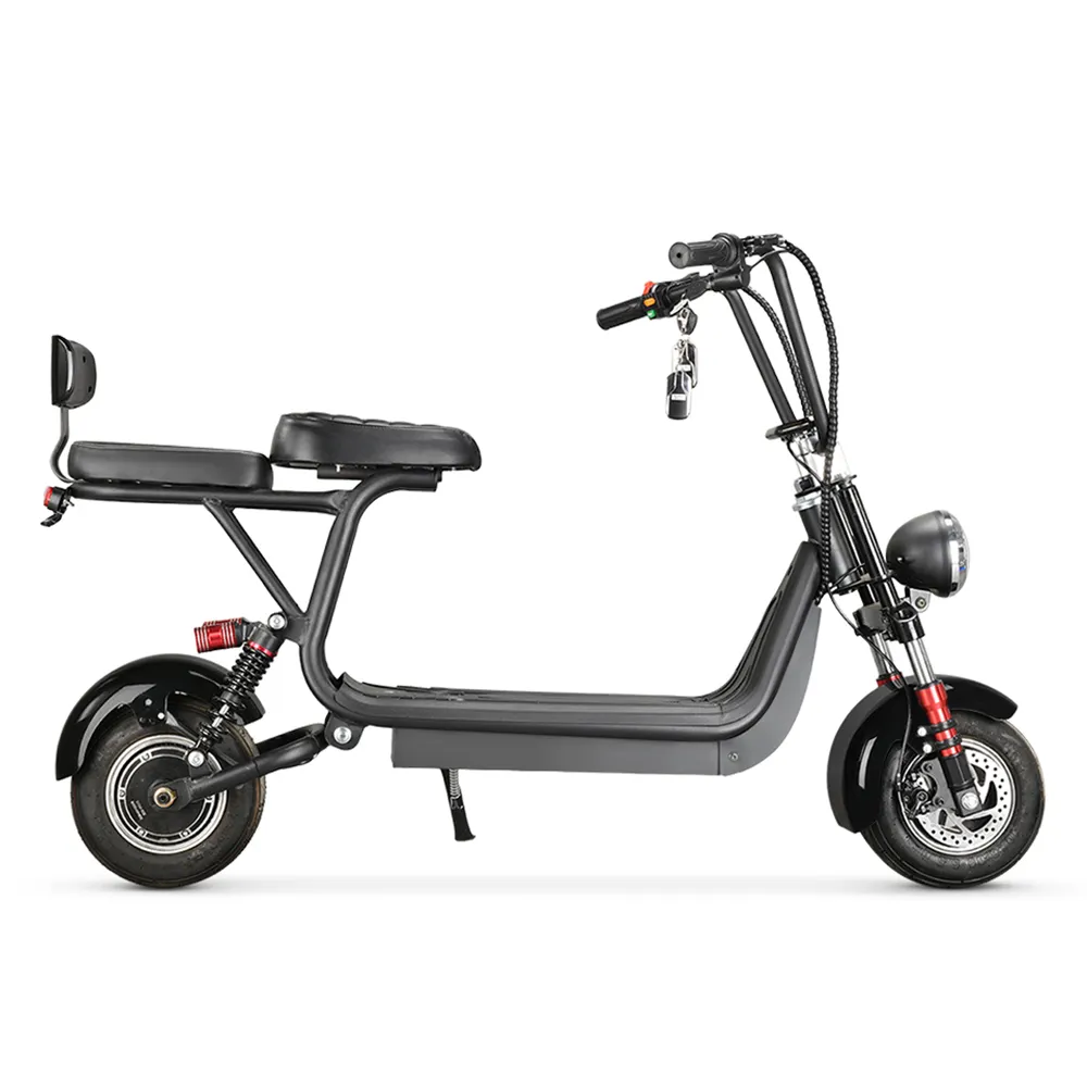 2 tekerlekli elektrikli scooter citycoco 800W ucuz fiyat 48V battery pil elektrikli motosiklet elektrikli scooter güçlü yetişkin