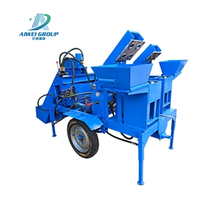 M7M2 Clay <strong>Block</strong> Making <strong>Machine</strong> with diesel Engine Double Mold <strong>Interlocking</strong> Bricks Manual <strong>Hydraform</strong> Brick Making <strong>Machine</strong> - Product Image 1