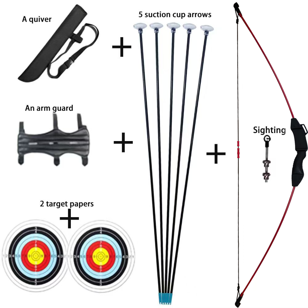 Red-Suction Cup Arrow Set