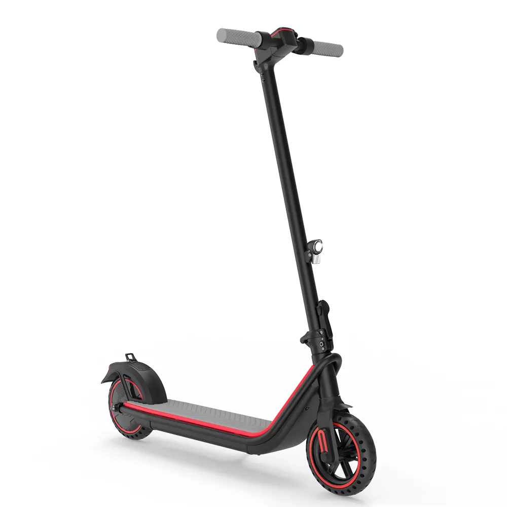 Toptan 8.5 inç tekerlek 350w Motor gücü elektrikli e-scooter ayakta elektrikli katlanabilir scooter