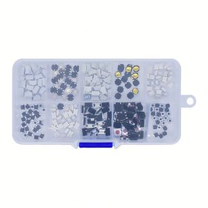 250 pz/scatola 10 tipi di telecomando per auto interruttori a tocco Micro momentaneo tattile tattile interruttore a pulsante Kit assortimento - Product Image 2