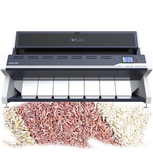 Clasificador de color de arroz CCD, máquina clasificadora de color al por mayor para granos, cereales, trigo, maíz, cacahuete, frijoles, semillas, té, nueces, clasificador de color - Product Image 1