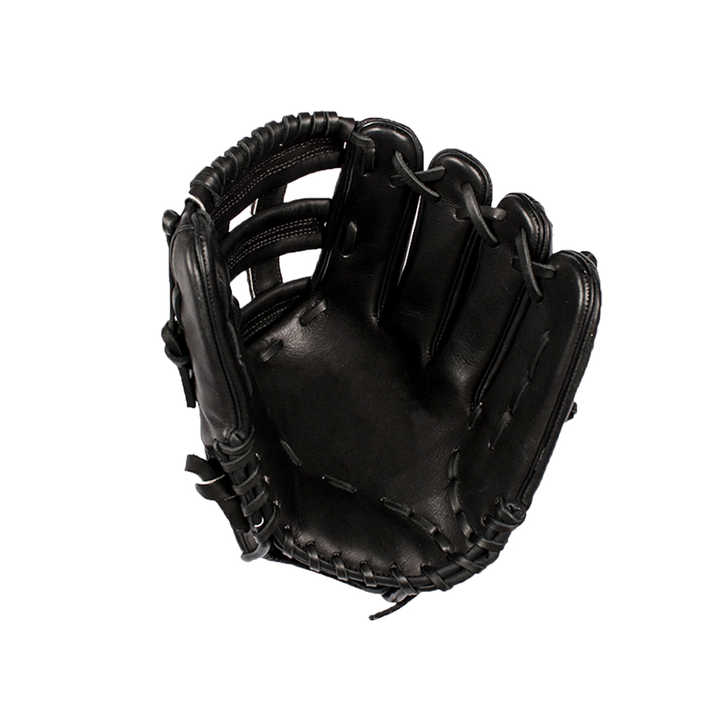 Adult Black Baseball Gloves Wide&deep Pocket for Pro Fast Pitch Baseball/softball Gloves