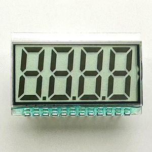 Benutzer definierte Günstige Preis TN Abschnitt Code Bildschirm tn htn fstn va lcd 7 monochrome Segment lcd Anzeige - Product Image 1