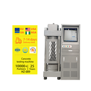 Macchina idraulica di prova di compressione del carico di picco 2000KN controllata da Computer per la valutazione del cubo di calcestruzzo 1 anno di garanzia - Product Image 1