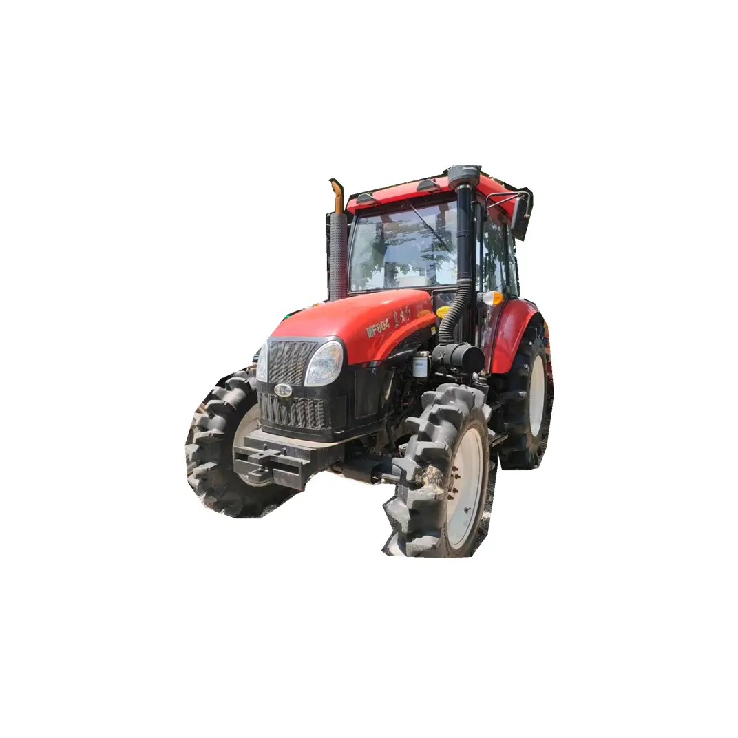 La Chine fournit des tracteurs d'occasion YTO MF804 80HP de machines agricoles bon marché