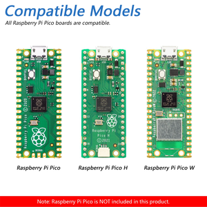Freenove Breakout Board für Raspberry Pi Pico , H,W, Terminal Block Shield mit Pin Header, GPIO Status LED - Product Image 5