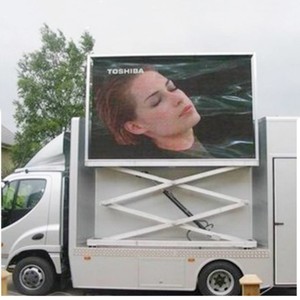 Display a LED per camion fisso impermeabile all'aperto con schermo pubblicitario Mobile per veicoli/furgoni/rimorchi/montato - Product Image 6