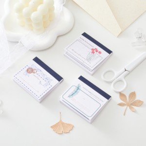 复古创意专用纸记事本笔记拼贴手帐素材便签 - Product Image 4